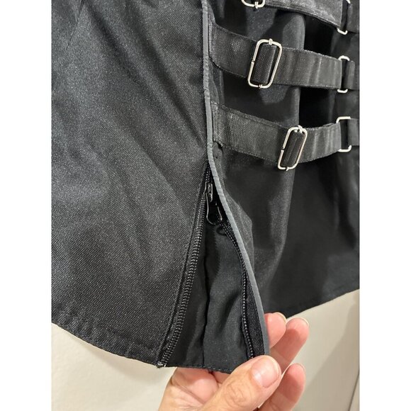 Viking Cycle Ironborn Armored Motorcycle Riding Biker Black Jacket for Women - Picture 11 of 13